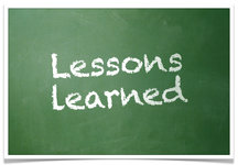 Lessons Learned Lessons Learned