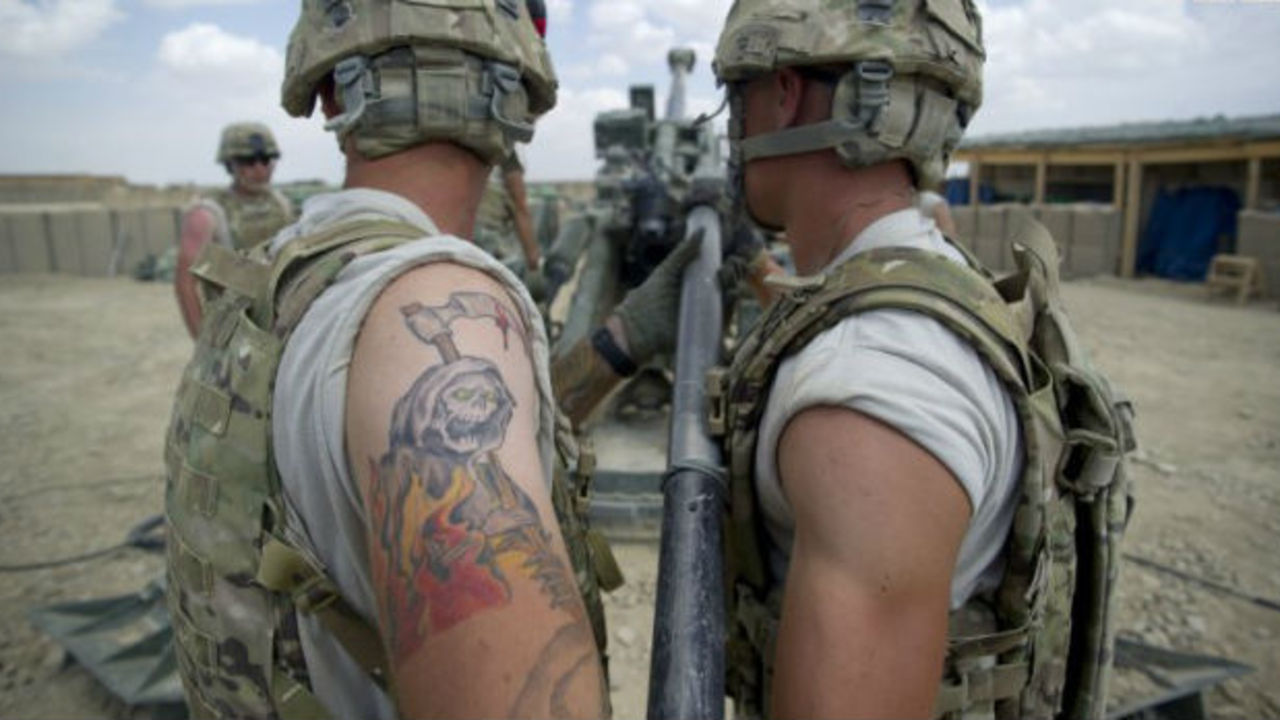 Ran Across This Gem Soldier Sues Military For 100M Over Tattoo Rules 