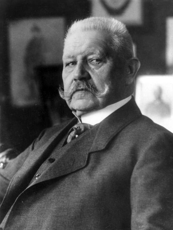 Paul von Hindenburg Wikipedia RallyPoint