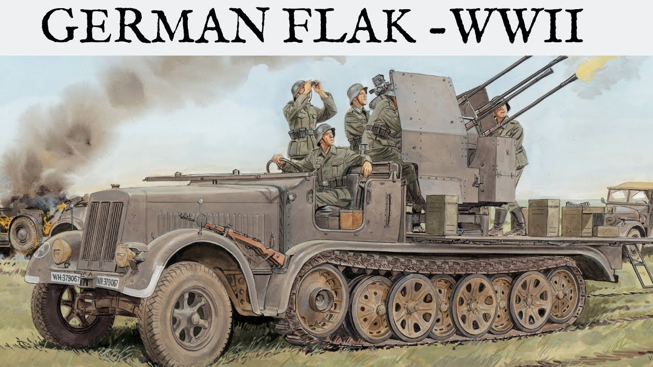 INTENSE FOOTAGE OF GERMAN FLAK WW2 HD AND SOUND RallyPoint