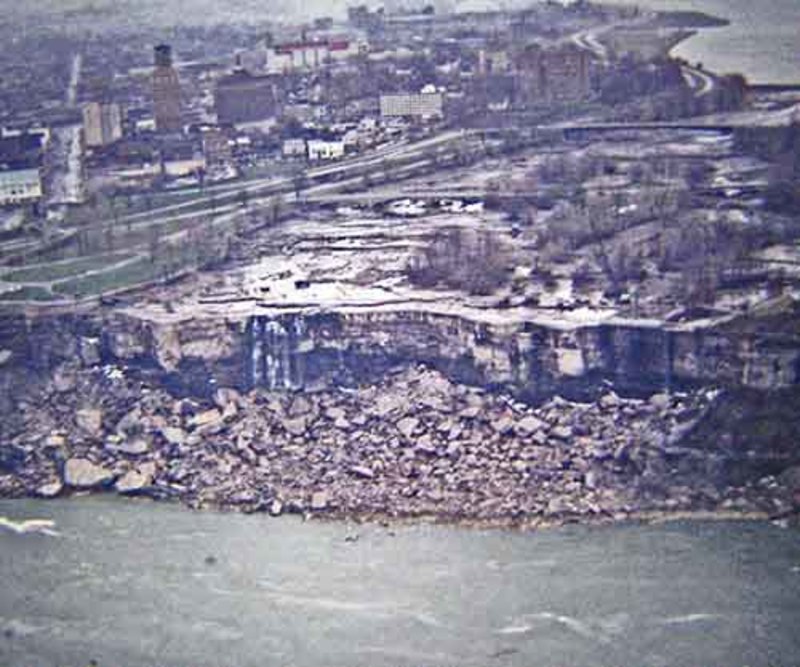 Niagara Falls without water, 1969 RallyPoint