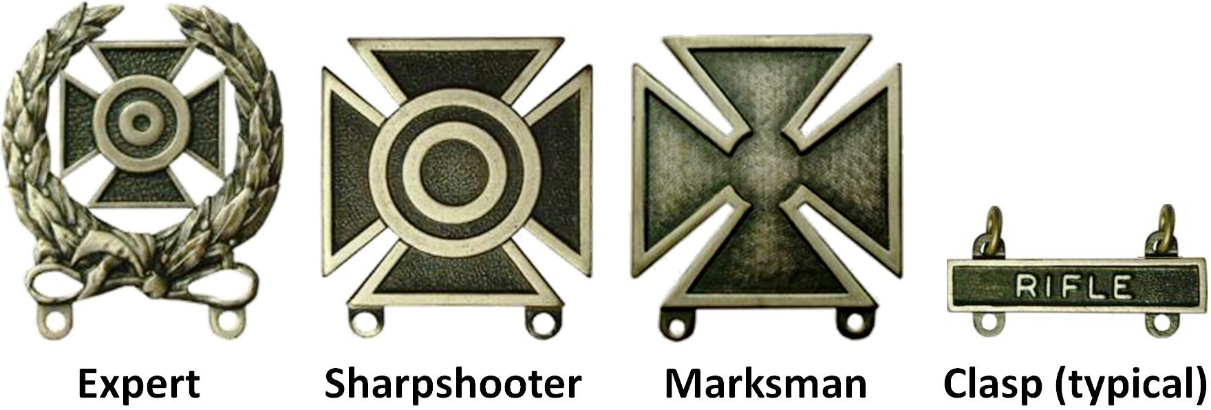 Are Marksmanship Badges Just Like Diamonds And Forever Rallypoint