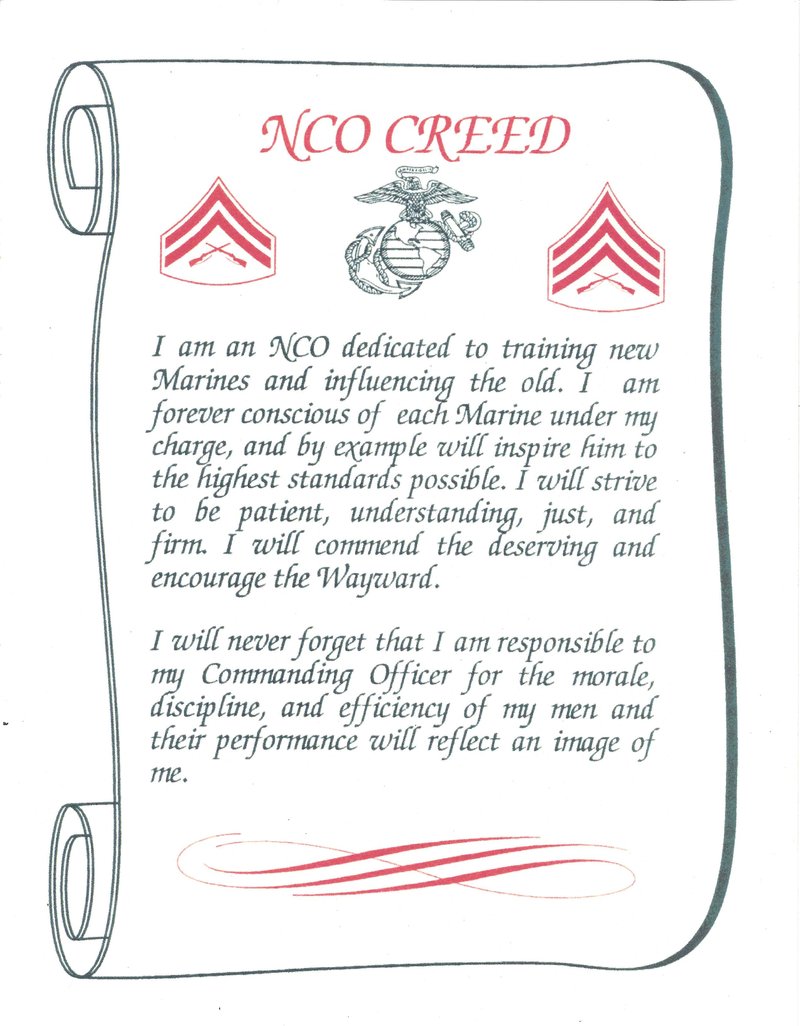 Nco Creed Army Pdf - Army Military