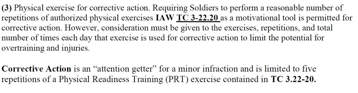 Corrective Action Army Regulation - Army Military