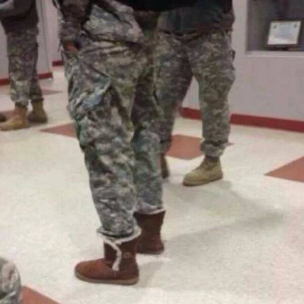 Not sure if these boots are regulation... RallyPoint