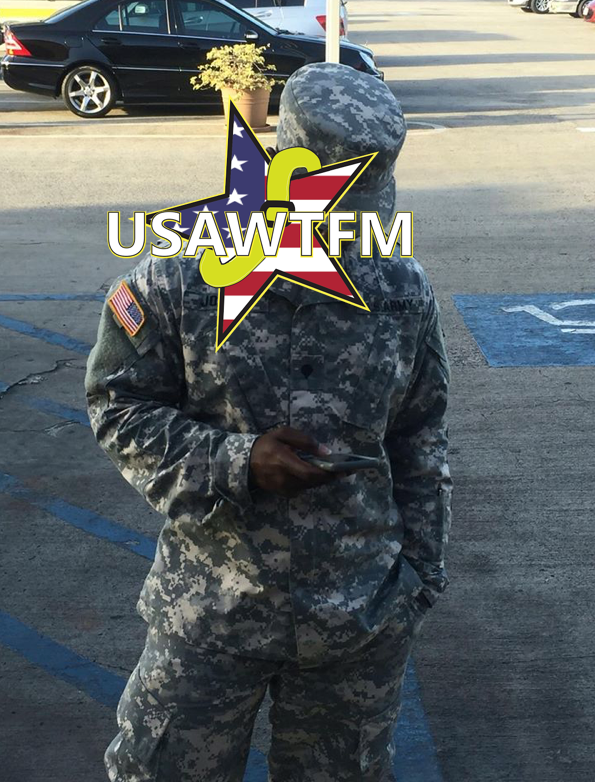 How would you react to a soldier who responds negatively to a uniform