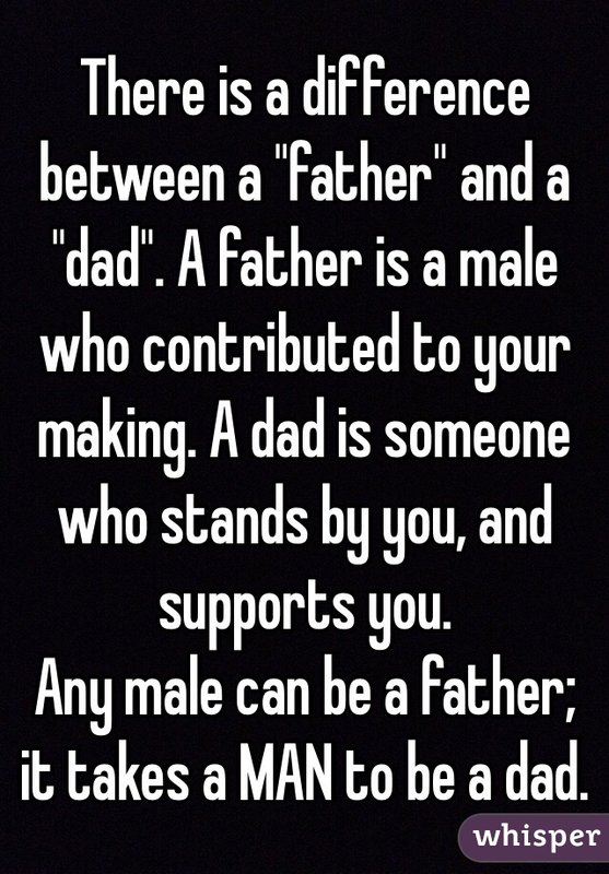 What is the difference between a Father and a Dad? RallyPoint