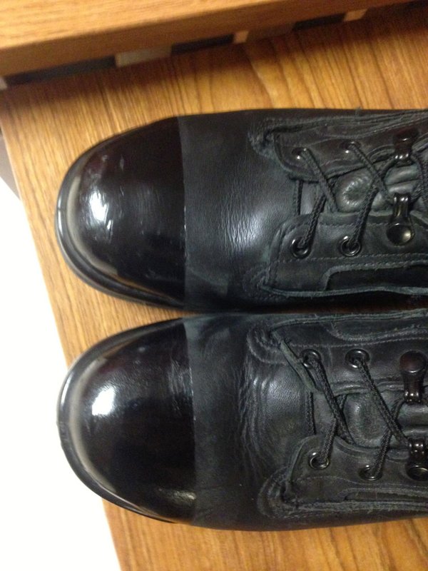 shine your boots