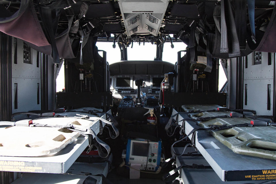 We got inside a US Army Black Hawk helicopter — which does everything